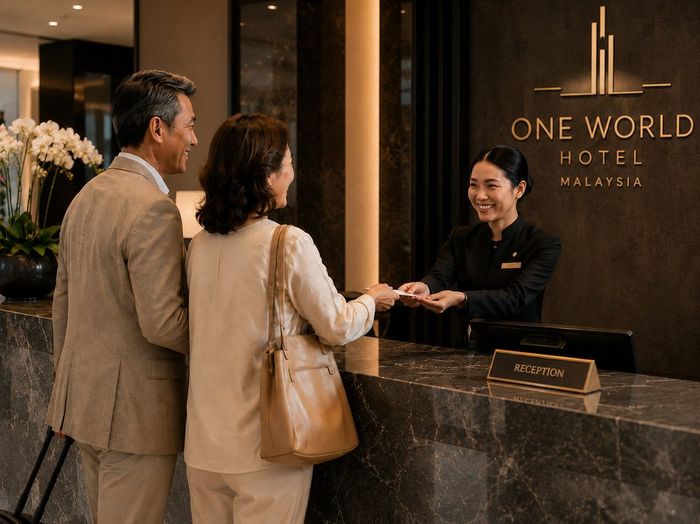 Hotel check-in